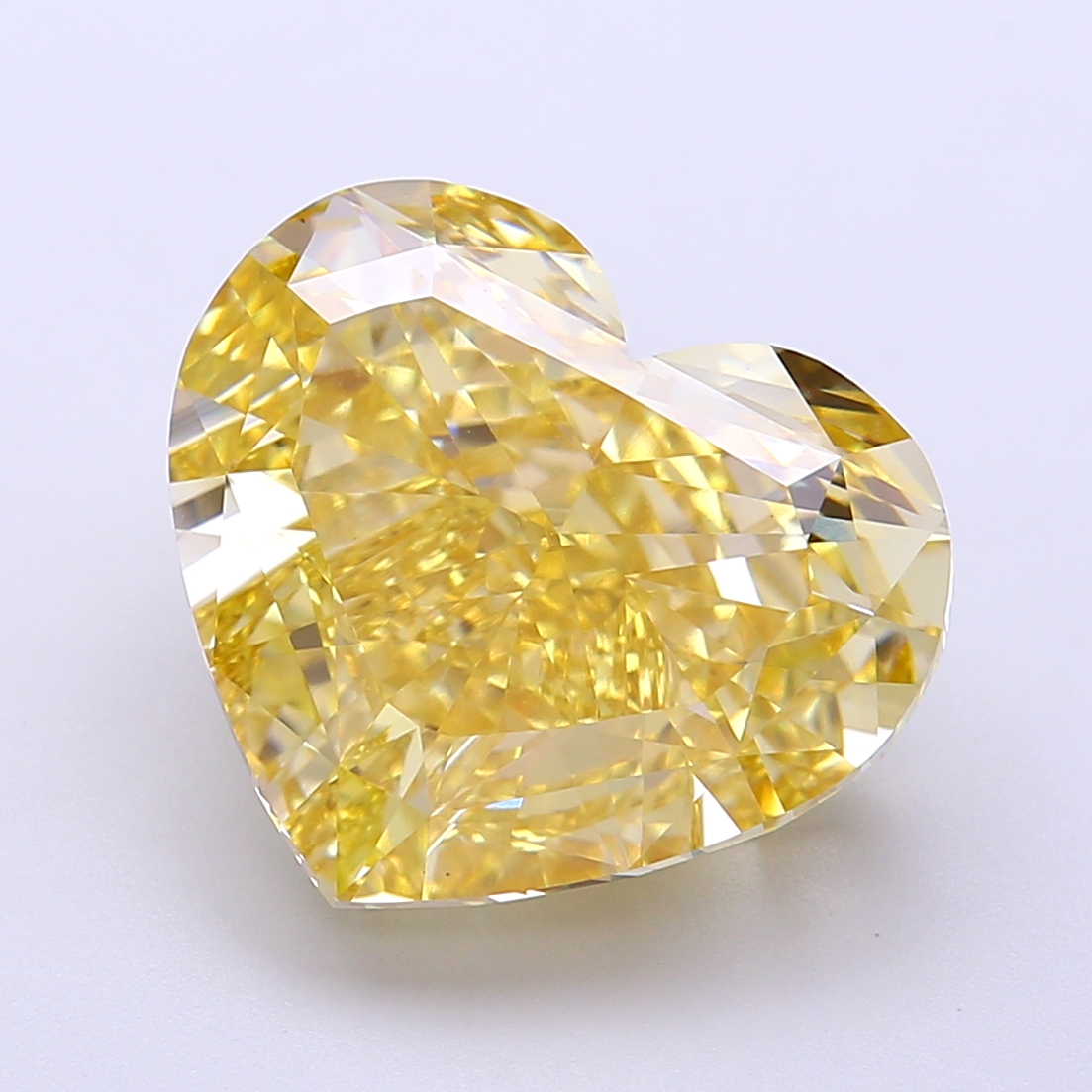 10.02 ct Heart Fancy Intense Yellow Lab-Grown Diamond