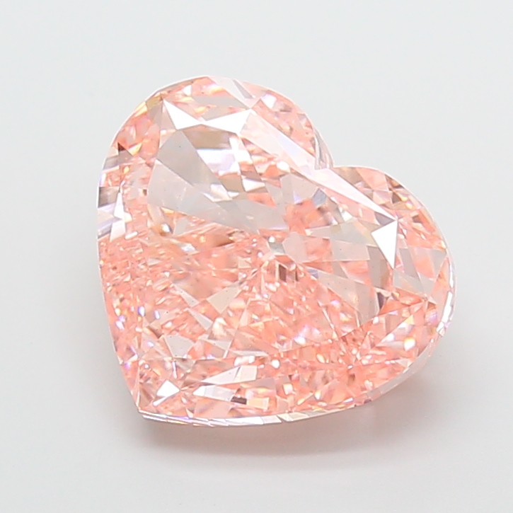 10.01 ct Heart Fancy Intense Pink Lab-Grown Diamond