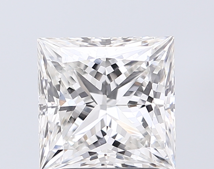 2.07 ct G VS1 Princess Cut lab-grown diamond