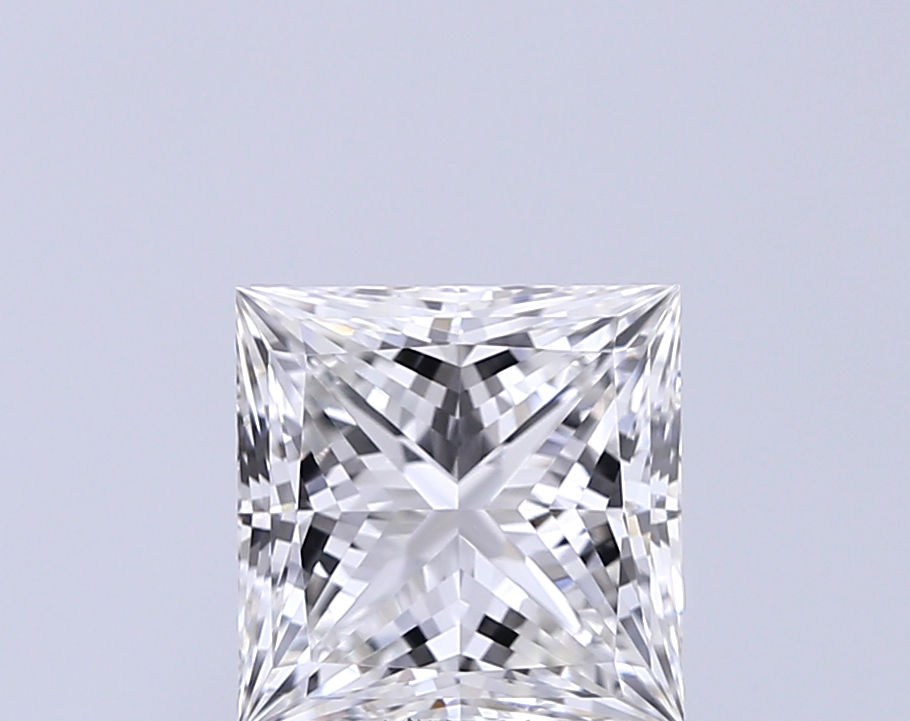 2.10 ct G VVS2 Princess Cut lab-grown diamond