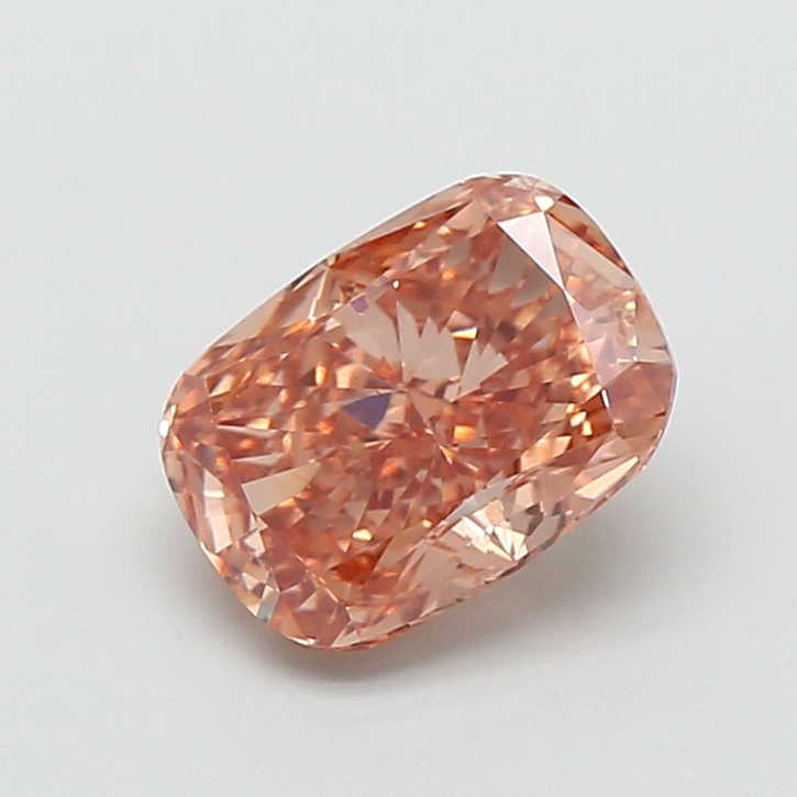 1.59 ct Brown (Fancy) VS1 Cushion lab-grown diamond