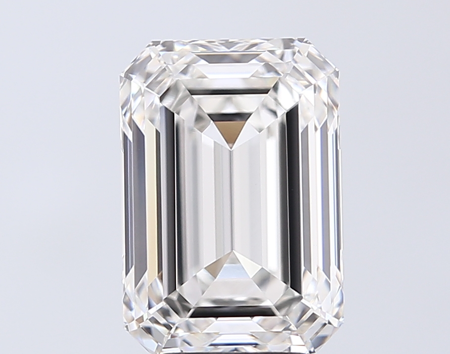 5.07 ct G VVS2 Emerald Cut lab-grown diamond