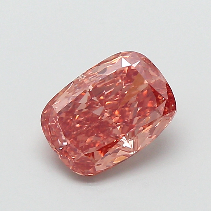 1.43 ct Brown (Fancy) VVS2 Cushion lab-grown diamond