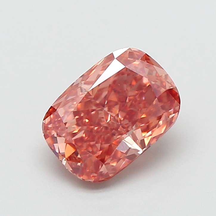 1.51 ct Brown (Fancy) VS1 Cushion lab-grown diamond