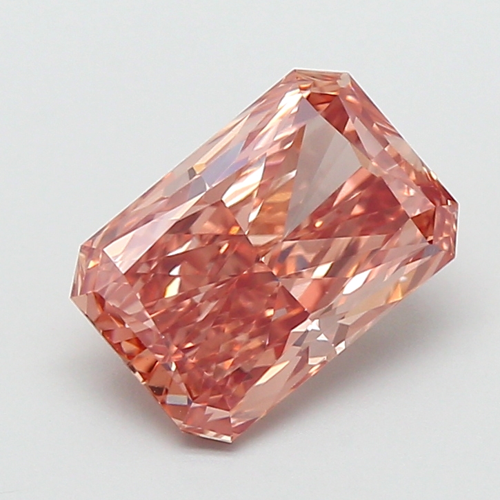2.00 ct Brown (Fancy) VS1 Radiant lab-grown diamond