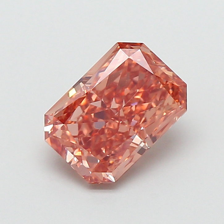 1.50 ct Brown (Fancy) VS1 Radiant lab-grown diamond