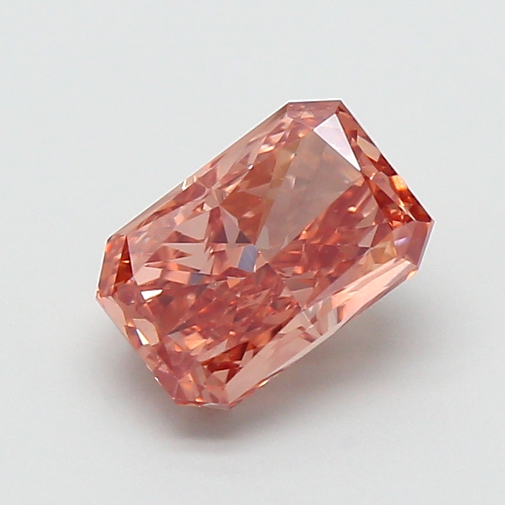 1.70 ct Brown (Fancy) VS1 Radiant lab-grown diamond