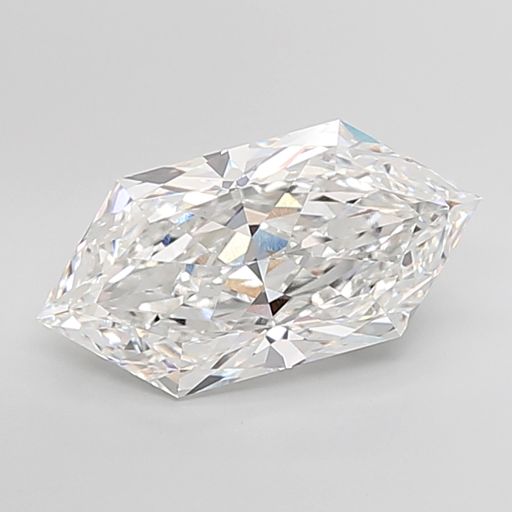 6.33 carat Hexagon Brilliant lab grown diamond, E VVS2, IGI certified