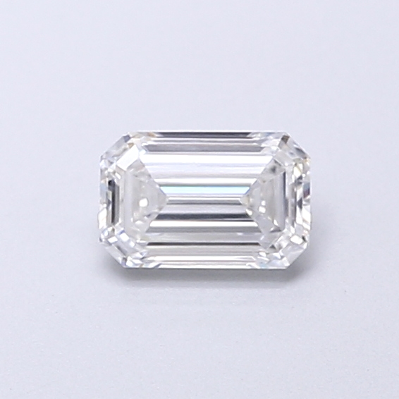 Actual 0.29 carat E Emerald lab-grown diamond