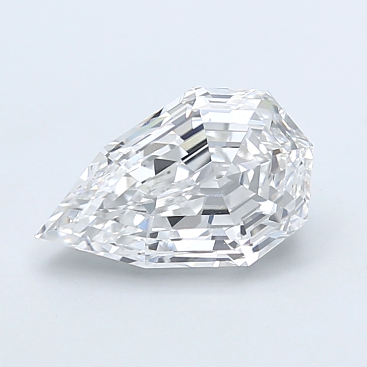 3.06 ct Pear Step lab grown diamond D VVS2