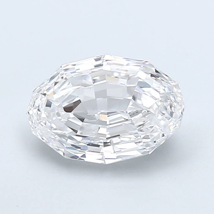 3.58 ct Oval Step lab grown diamond D VVS2