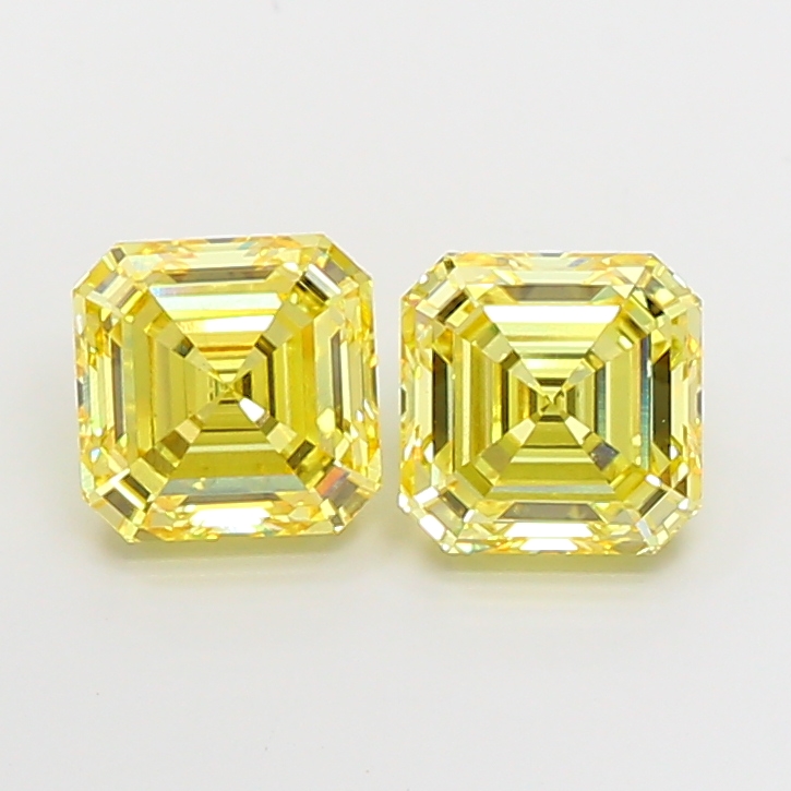 3.09ct Square Emerald Diamond