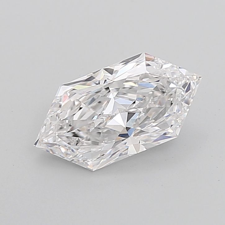 3.53 carat Hexagon Brilliant lab grown diamond, D VVS2, IGI certified