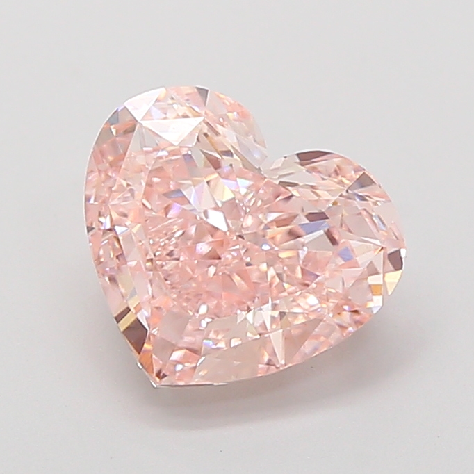3.01 ct Heart Fancy Intense Pink Lab-Grown Diamond