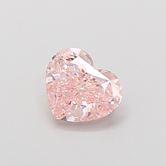 1.00 ct Heart Fancy Intense Pink Lab-Grown Diamond
