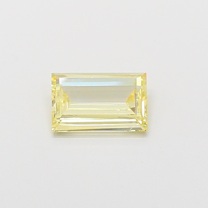 0.53 ct Baguette Fancy Vivid Yellow Lab-Grown Diamond