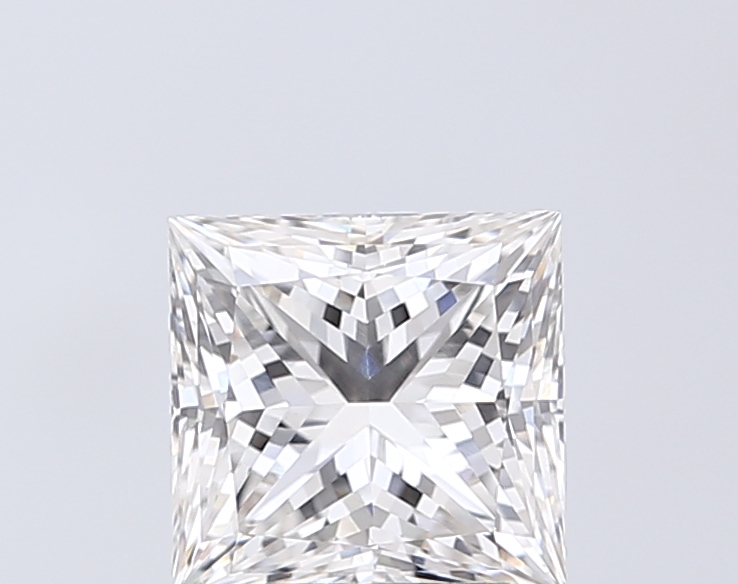 2.07 ct G VVS2 Princess Cut lab-grown diamond