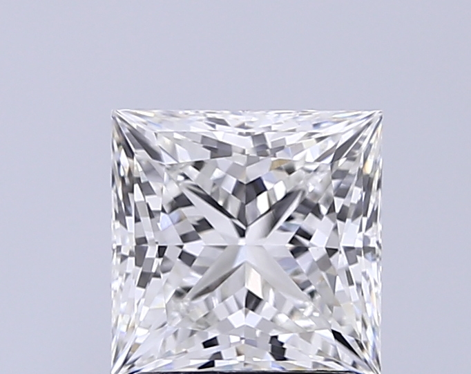 2.09 ct G VVS2 Princess Cut lab-grown diamond