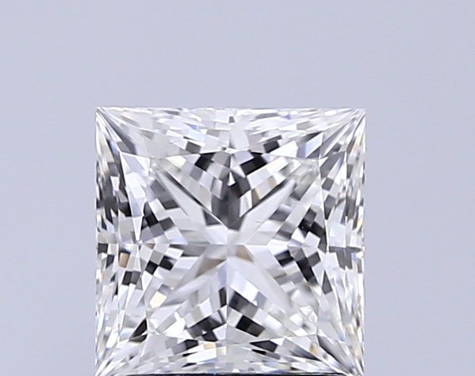 2.09 ct G VVS2 Princess Cut lab-grown diamond