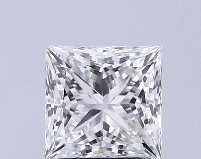 2.09 ct G VVS2 Princess Cut lab-grown diamond