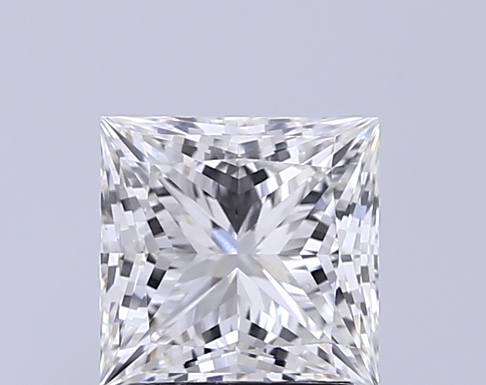 2.07 ct G VVS2 Princess Cut lab-grown diamond