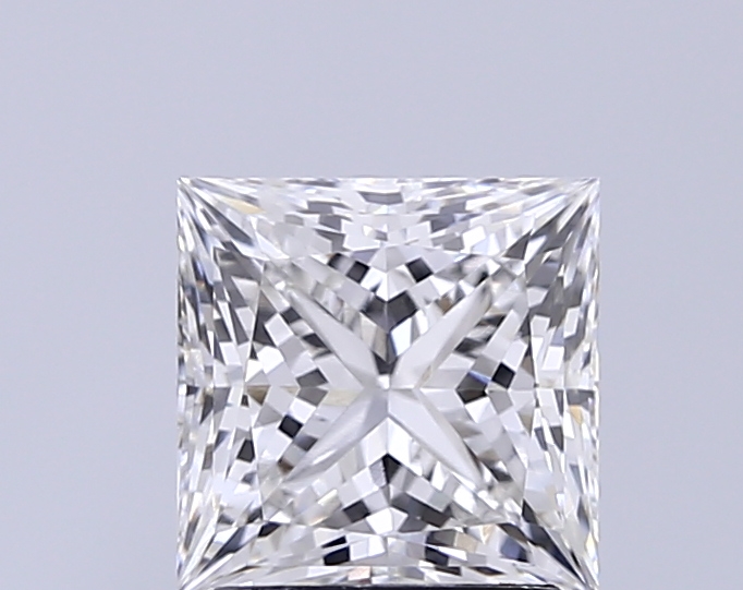 2.09 ct G VVS2 Princess Cut lab-grown diamond