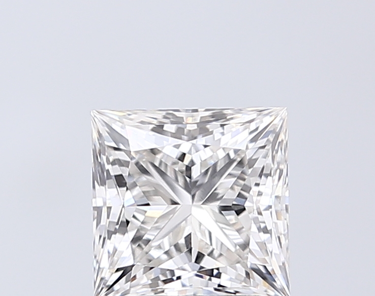 2.07 ct G VVS2 Princess Cut lab-grown diamond