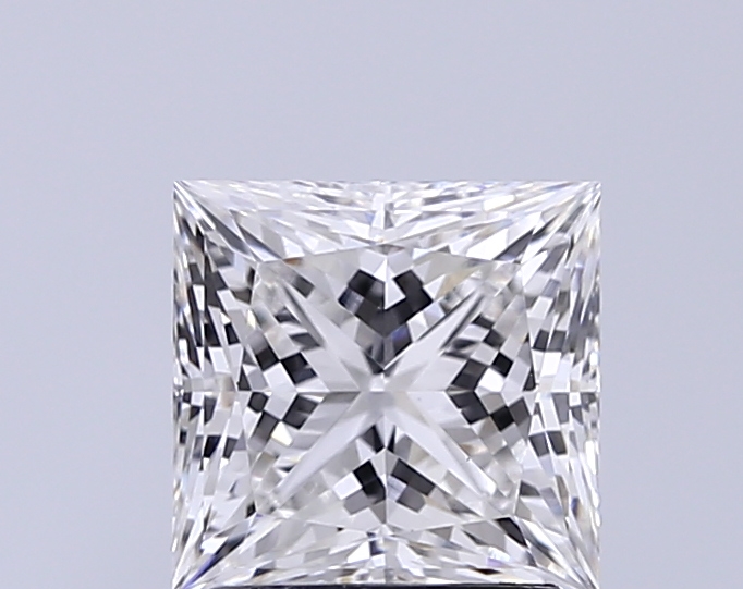2.09 ct G VS1 Princess Cut lab-grown diamond