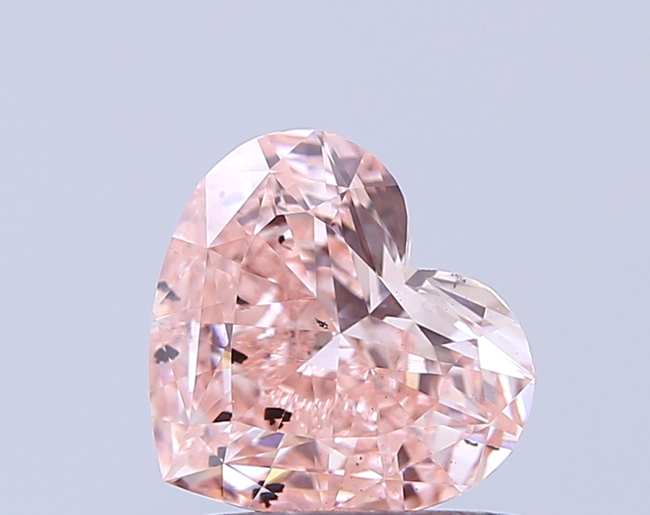 1.09 ct Heart, Fancy Vivid Pink SI1 CVD