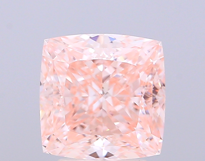 3.02 ct Cushion Fancy Intense Pink VVS2 IGI CVD