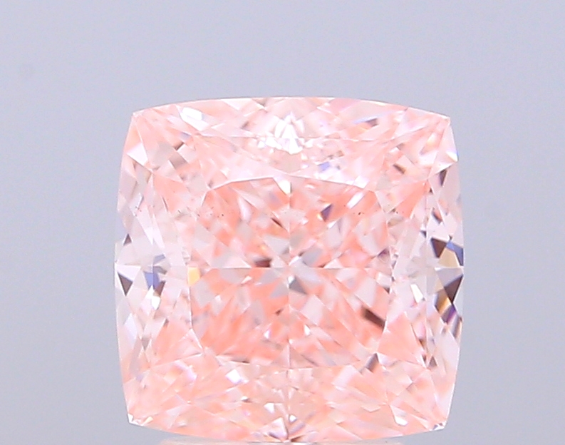 3.01 ct Cushion, Fancy Intense Pink VS1 IGI CVD