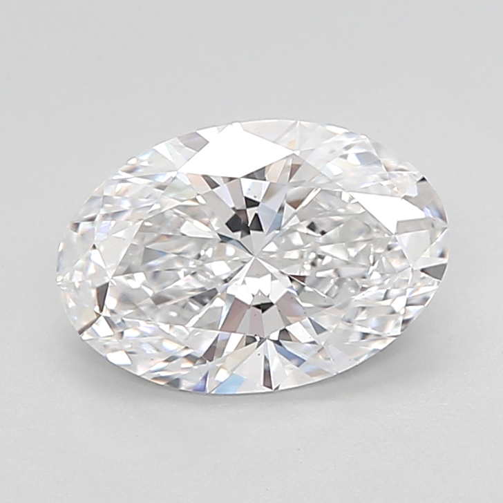1.55 carat Oval lab grown diamond, D VS1, IGI certified
