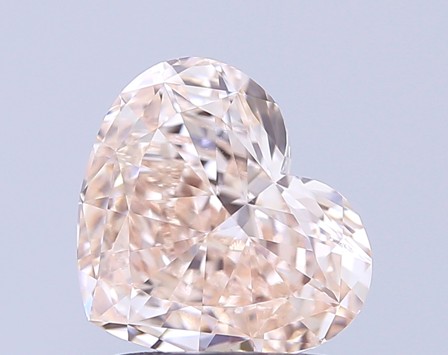 1.53 ct Heart, Fancy Intense Pink VS1 IGI CVD