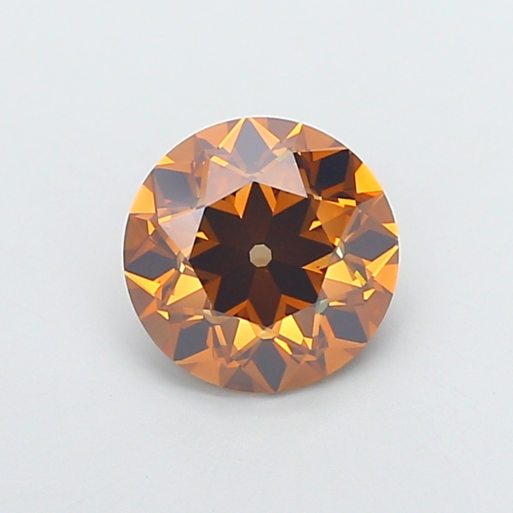 4.03 ct European Cut lab grown diamond Fancy Brown VS1
