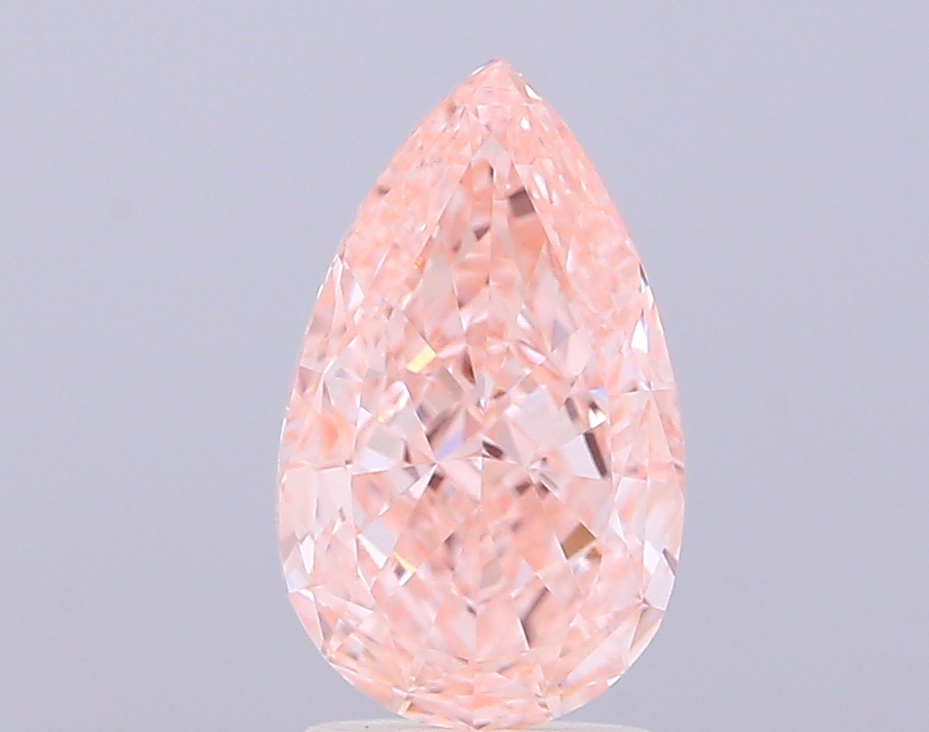 2.03 ct Pear, Fancy Vivid Pink VVS2 IGI CVD