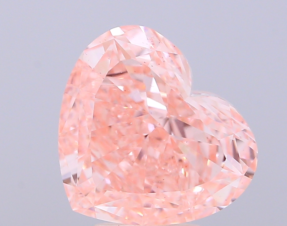 5.00 ct Heart, Fancy Intense Pink VS2 IGI CVD