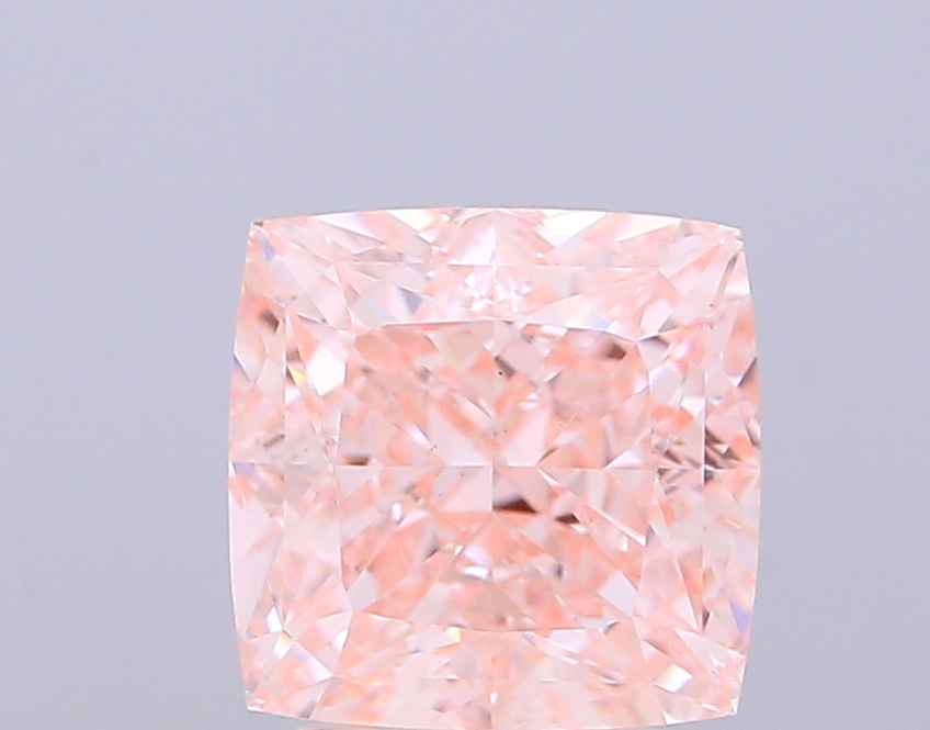 3.02 ct Cushion, Fancy Intense Pink VS1 IGI CVD