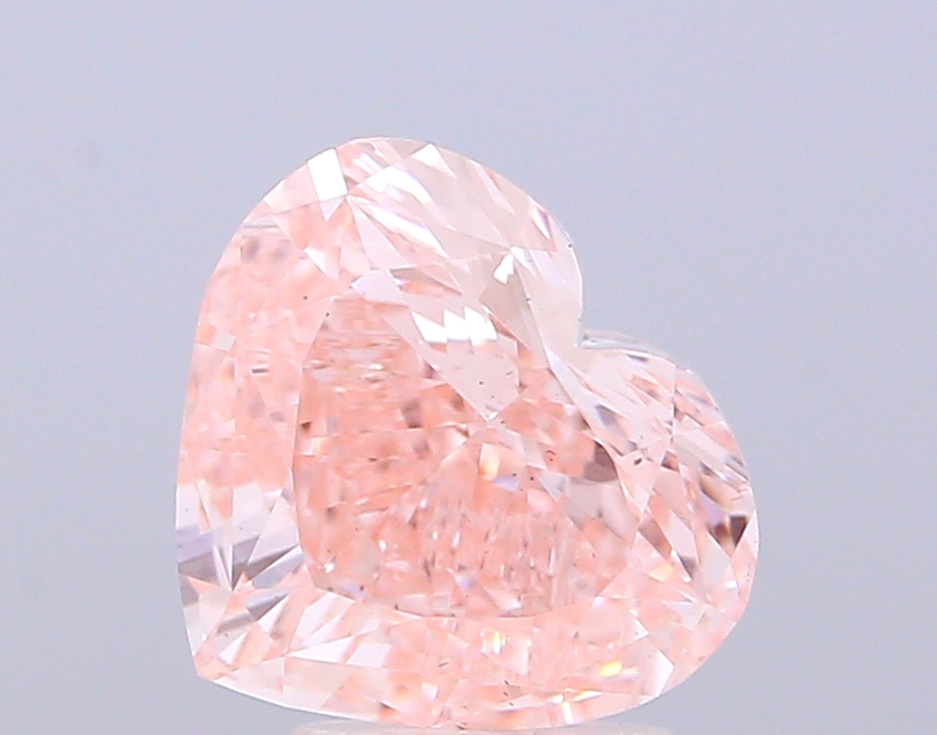 3.00 ct Heart, Fancy Intense Pink VS2 IGI CVD