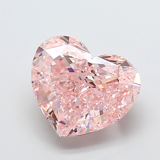 3.51 ct Heart Fancy Light Pink Lab-Grown Diamond