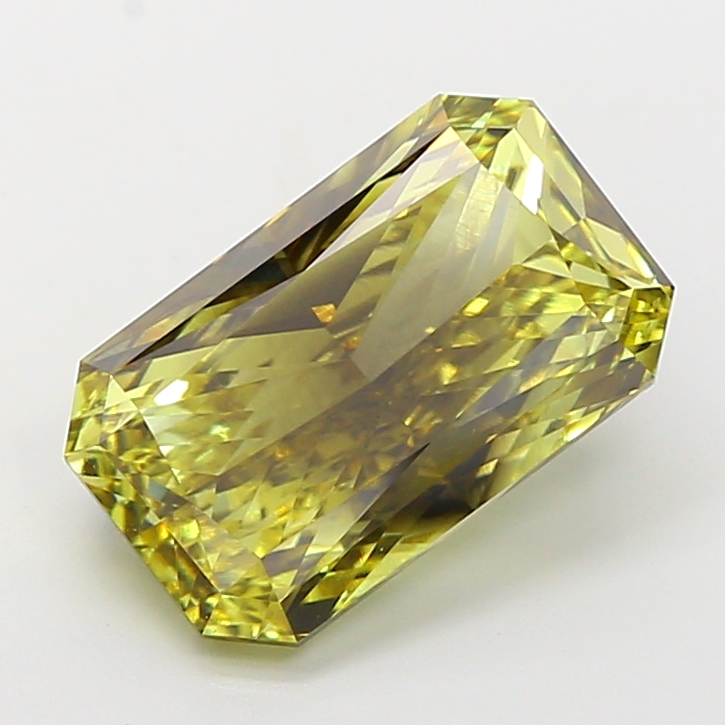 5.00 ct Radiant Fancy Vivid Yellow Lab-Grown Diamond