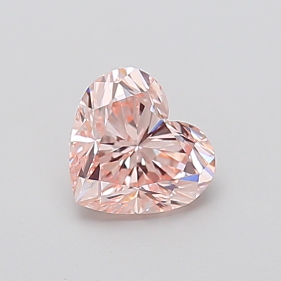 1.01 ct Heart Fancy Intense Pink Lab-Grown Diamond