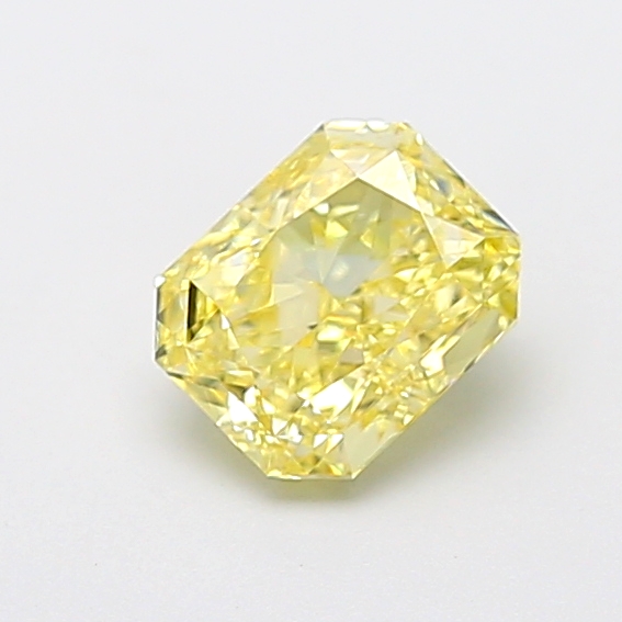 1.21 ct Radiant Fancy Intense Yellow Lab-Grown Diamond