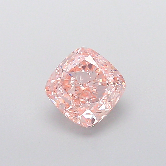 1.52 ct Pink (Fancy) VS2 Square Cushion lab-grown diamond