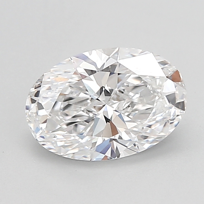 1.59 carat Oval lab grown diamond, D VS1, IGI certified