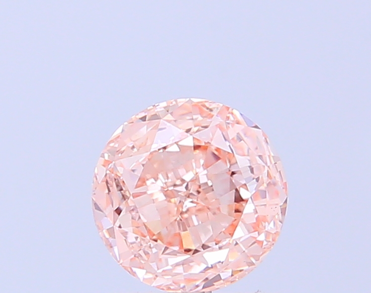 1.51 ct Round Fancy Intense Pink Lab-Grown Diamond