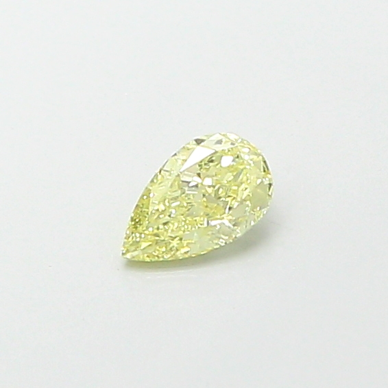 0.33 ct Yellow (Fancy) VVS2 Pear Modified lab-grown diamond