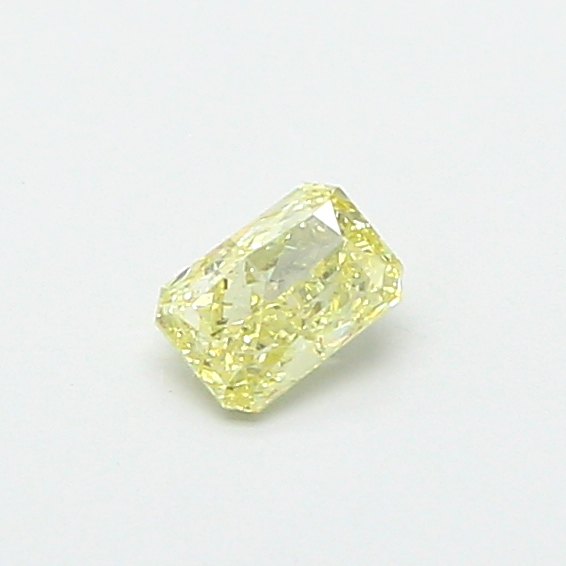 0.40 ct Yellow (Fancy) VVS2 Radiant lab-grown diamond
