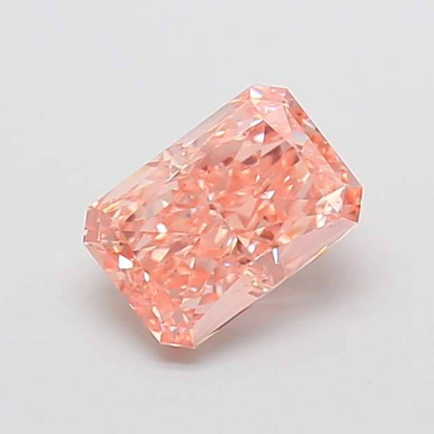 1.65 ct Pink (Vivid) VS1 Radiant lab-grown diamond