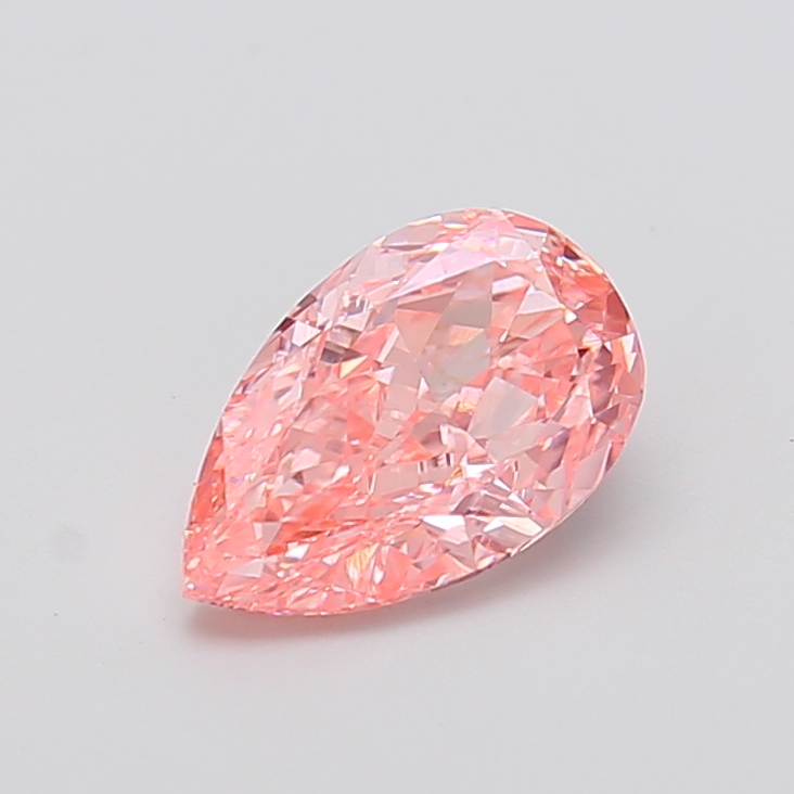 2.00 ct Pink (Vivid) VS1 Cushion lab-grown diamond