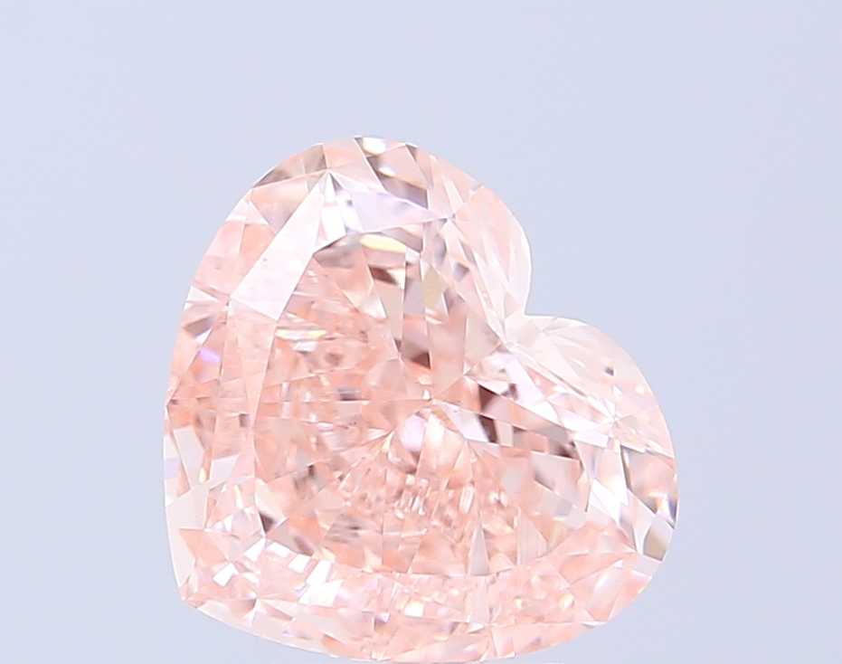 5.03 ct Heart Fancy Intense Pink Lab-Grown Diamond
